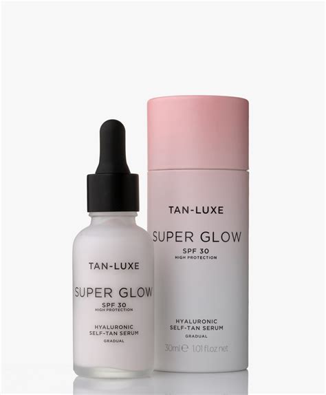 super glow tan serum.